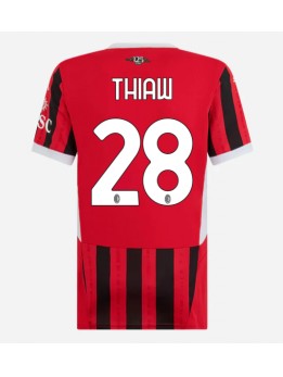 AC Milan Malick Thiaw #28 Zenski Domaci Dres 2024-25 Kratak Rukavima